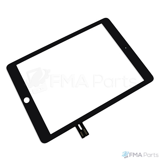 [AM] Glass Touch Screen Digitizer - Black (With Adhesive) for iPad 6 (2018)